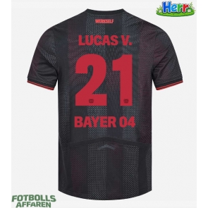 Bayer Leverkusen Lucas Vazquez #21 Hemmatröja 2025-26 Kortärmad
